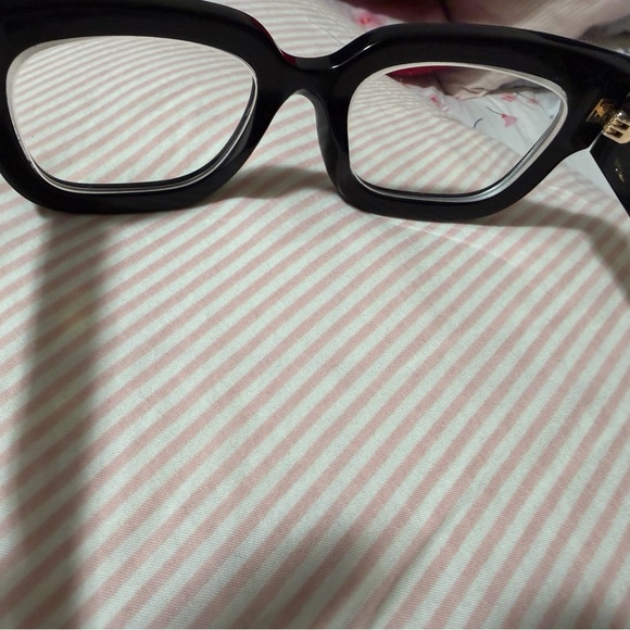 Gucci Womens Black and Yellow Glasses - Picture 2 of 6